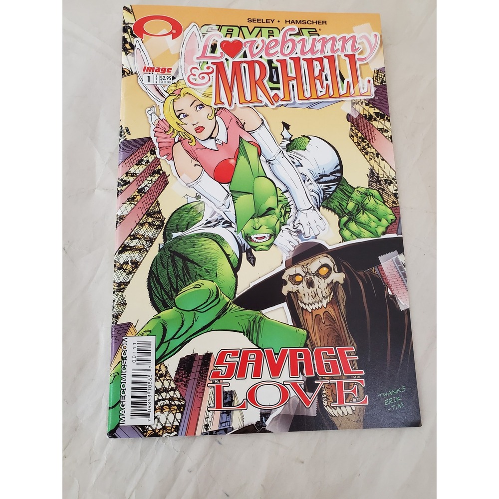 Lovebunny & Mr. Hell Savage Love 1 Image Comics 2003 Tim Seeley Savage Dragon